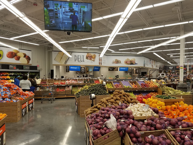 WALMART NEIGHBORHOOD MARKET polished concrete floor in NARANJA, FL