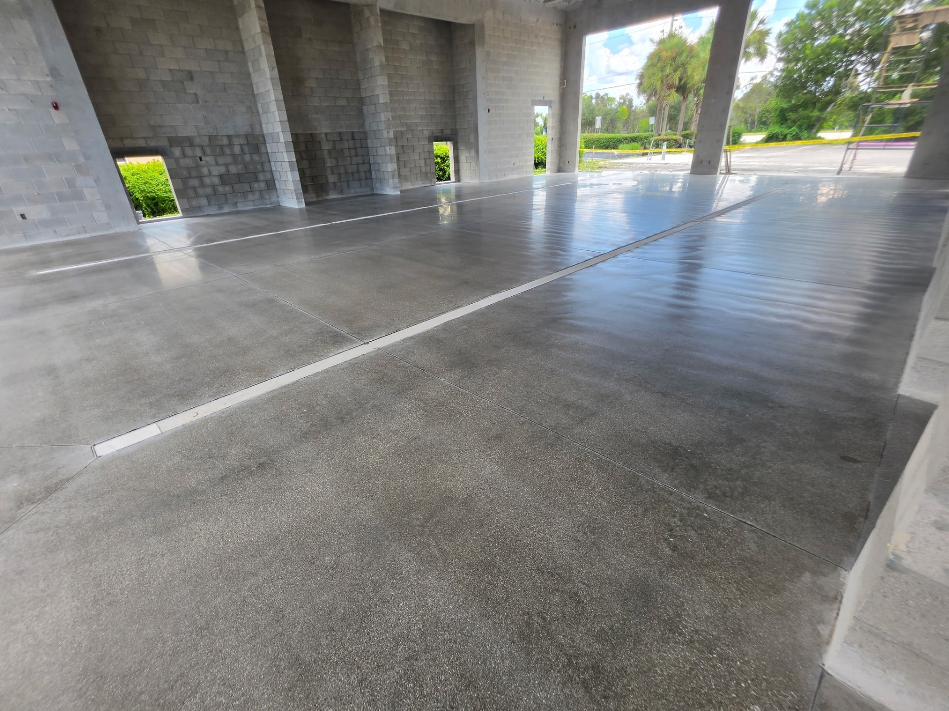 ARBORWOOD EMS STATION polished concrete floor in FORT MYERS, FL - photo 1