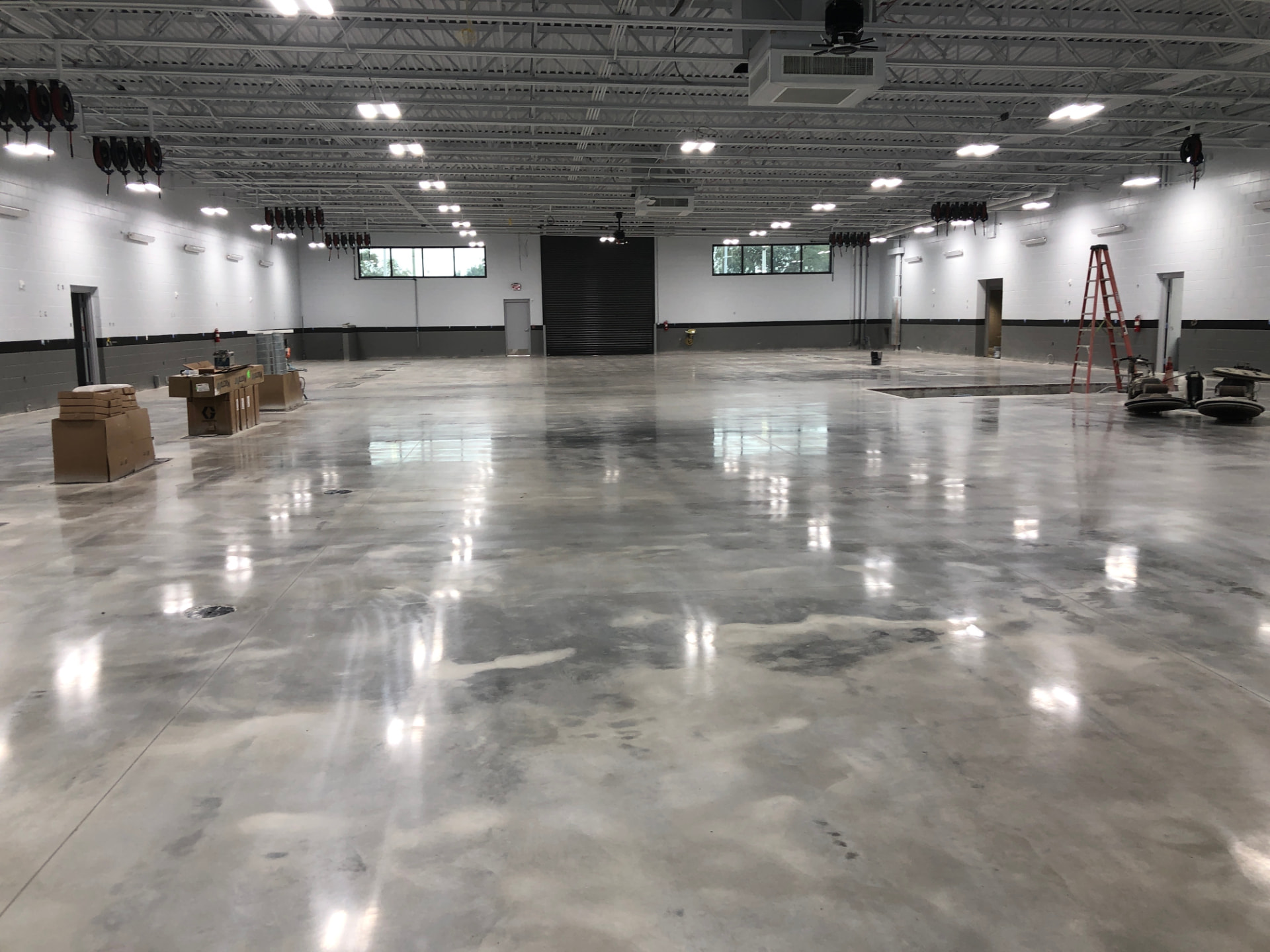 MAZDA OF CLEARWATER polished concrete floor in CLEARWATER, FL