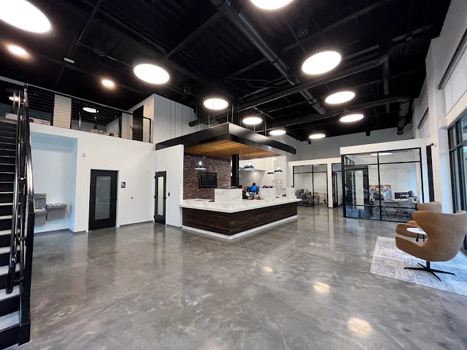 CAMPUS USA CREDIT UNION polished concrete floor in GAINESVILLE, FL - photo 1